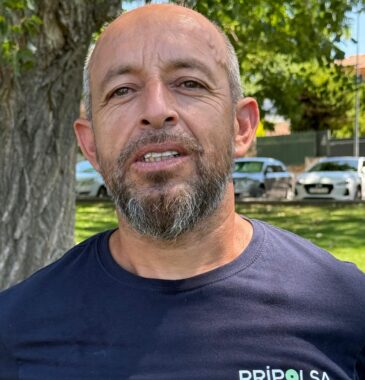 Carlos Torres jefe de obra de PRIPOLSA