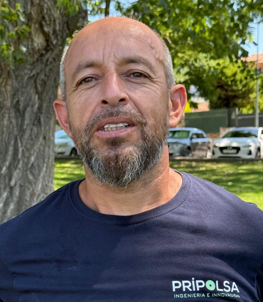 Carlos Torres jefe de obra de PRIPOLSA