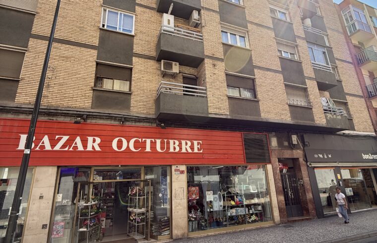 Obra de Pripolsa en calle 12 de Octubre