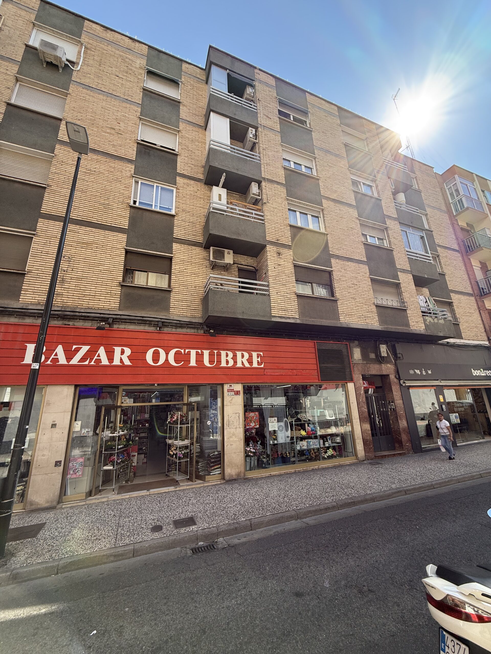 Obra de Pripolsa en calle 12 de Octubre